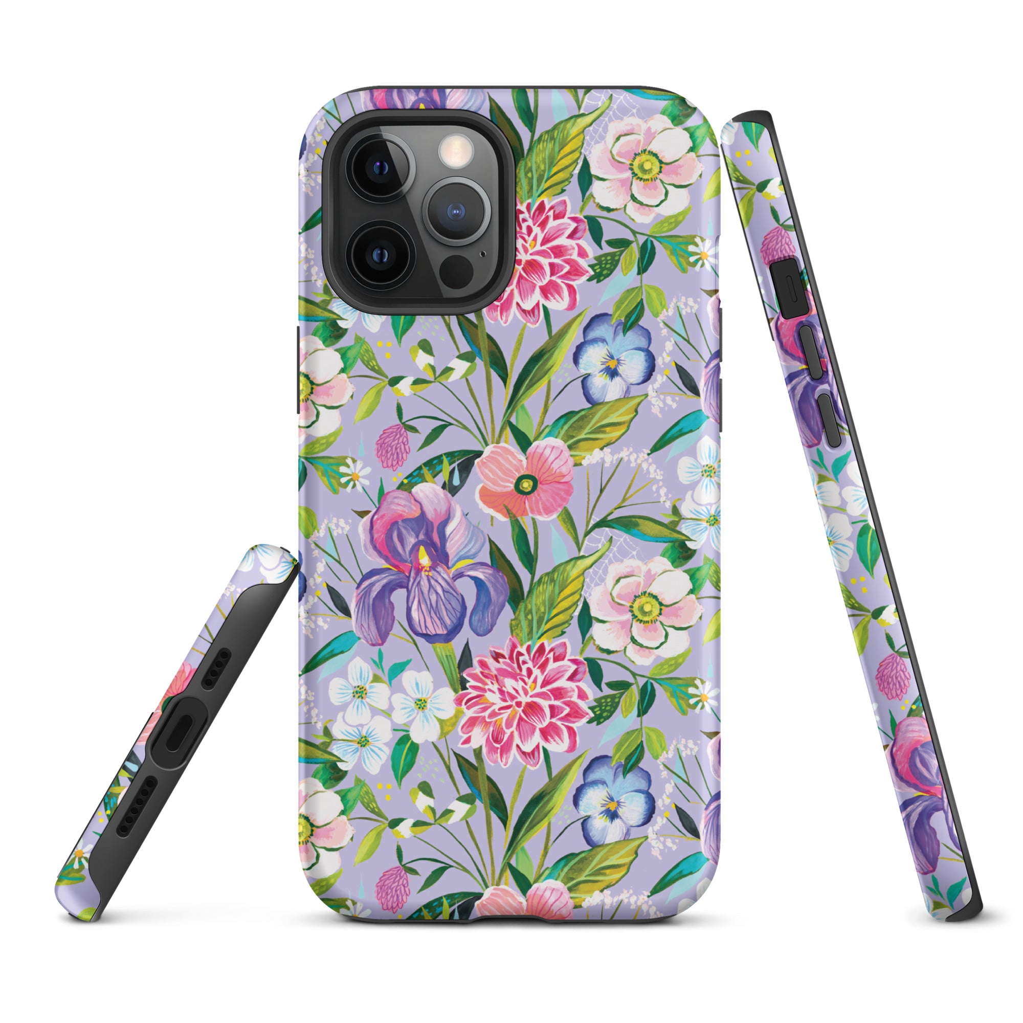 Iris Bouquet Tough Case for iPhone iPhone 12 Pro Max