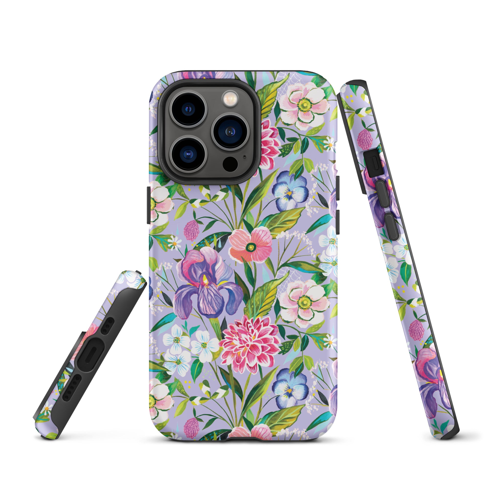 Iris Bouquet Tough Case for iPhone iPhone 13 Pro