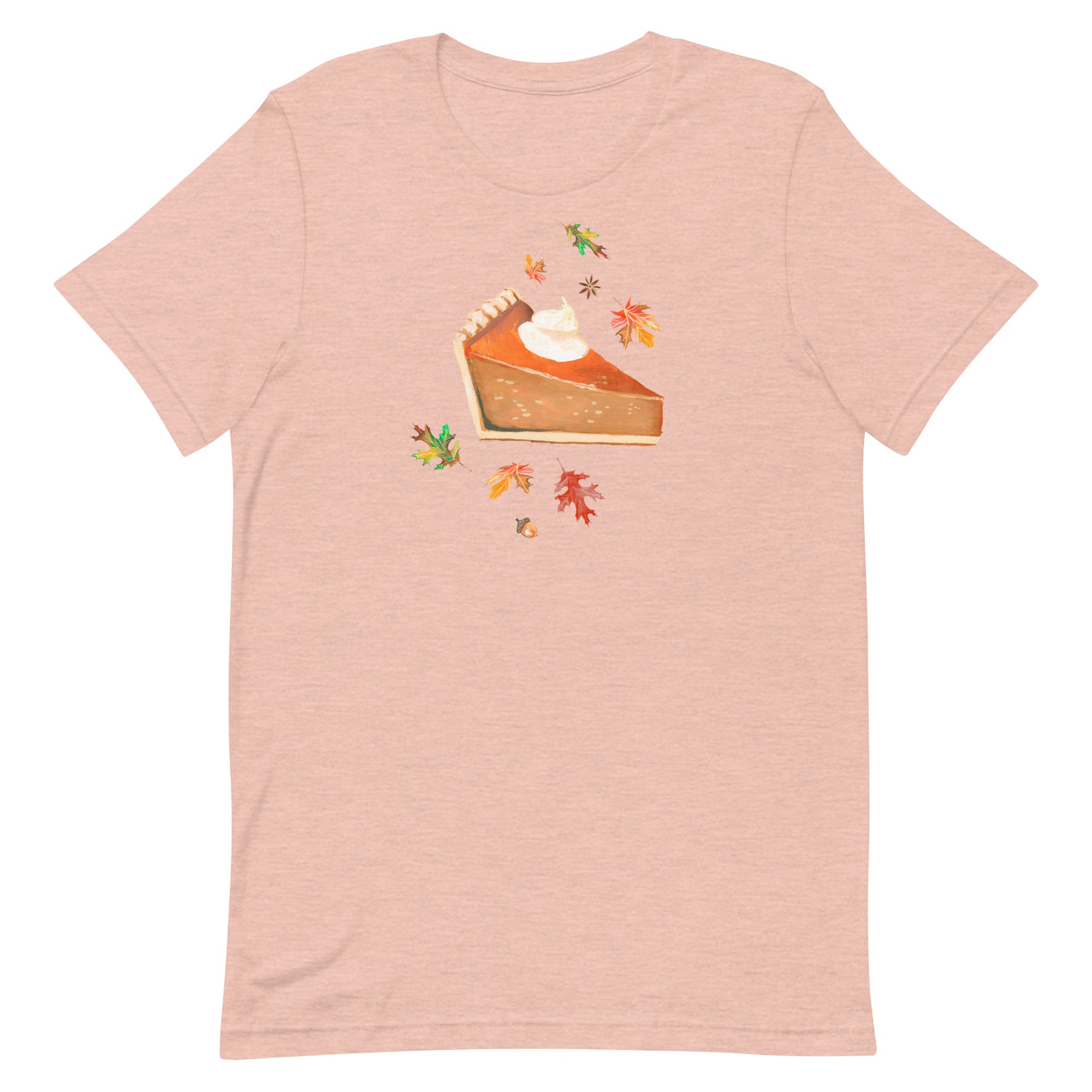 Pumpkin Pie T-Shirt Heather Prism Peach