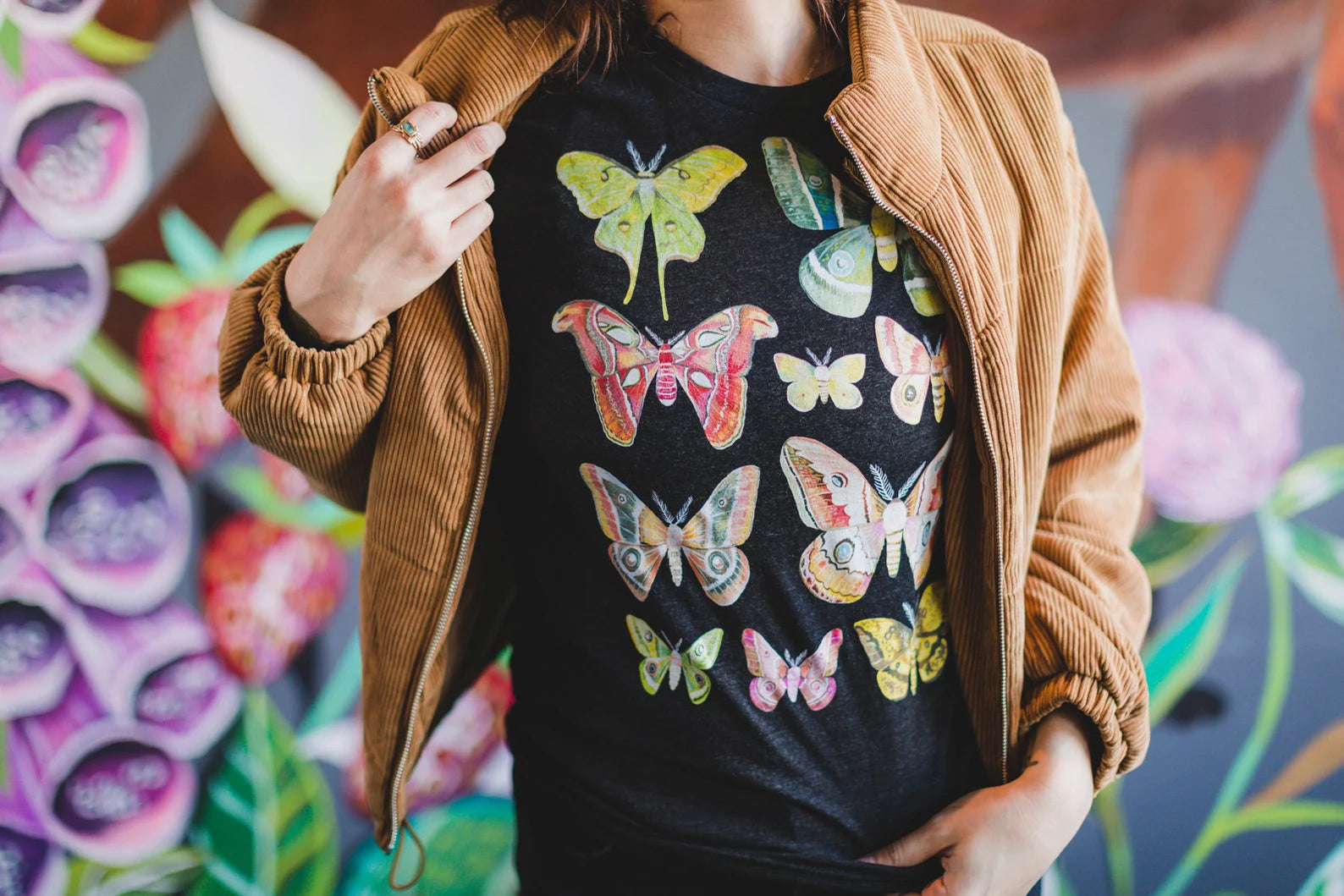 Moths Tri-Blend T-Shirt