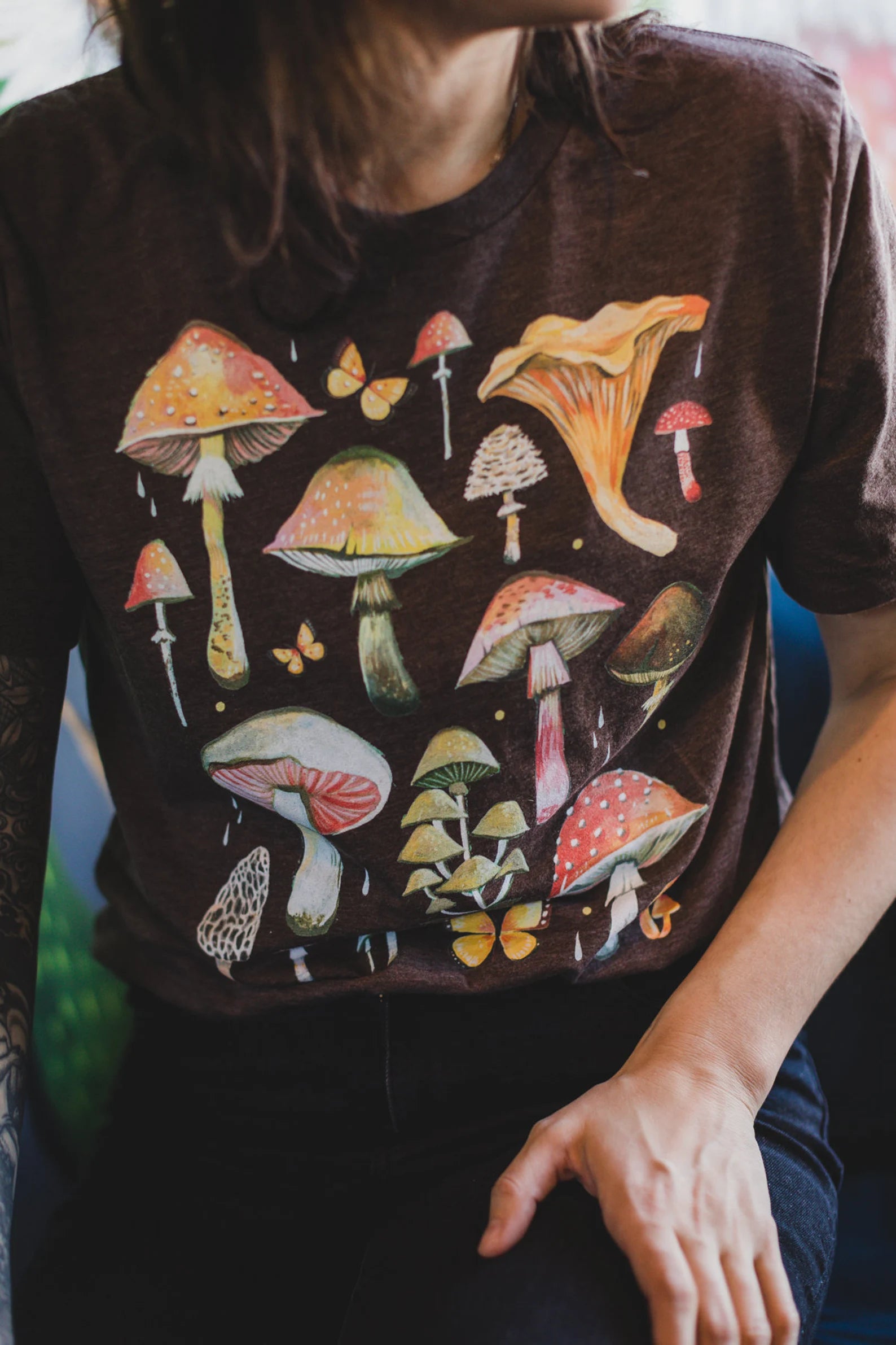 Tri-Blend Mushroom T-Shirt
