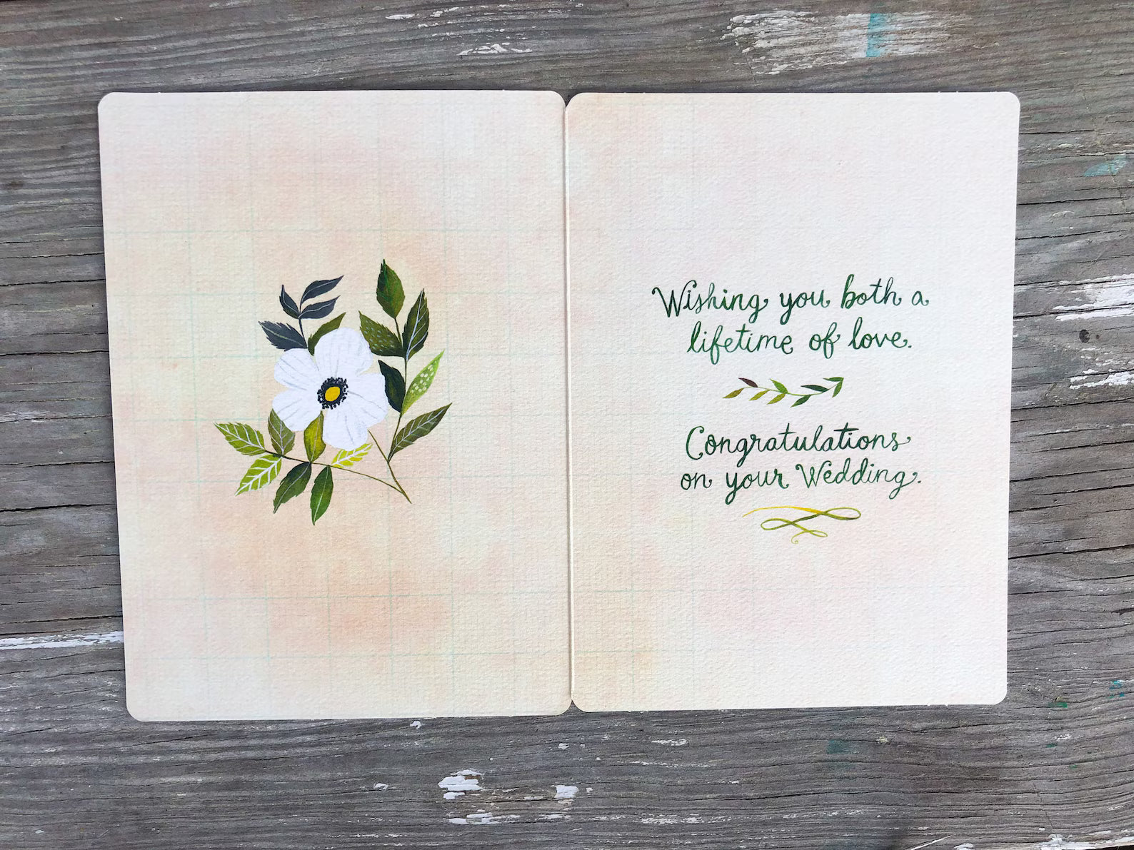 Happily Ever After - Wedding Greeting Card