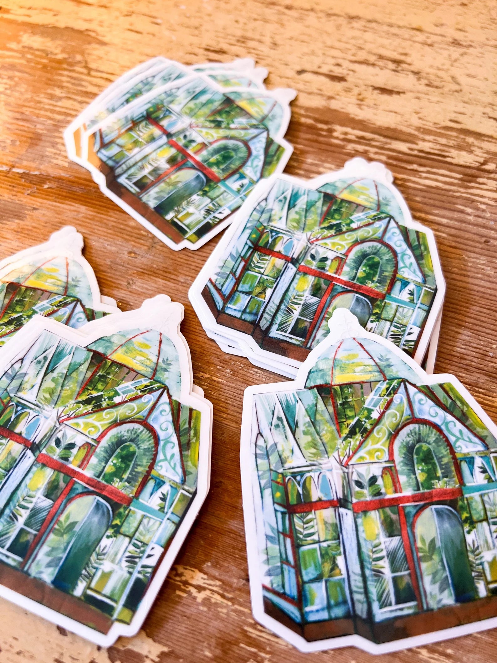 Semi-Transparent Greenhouse Sticker