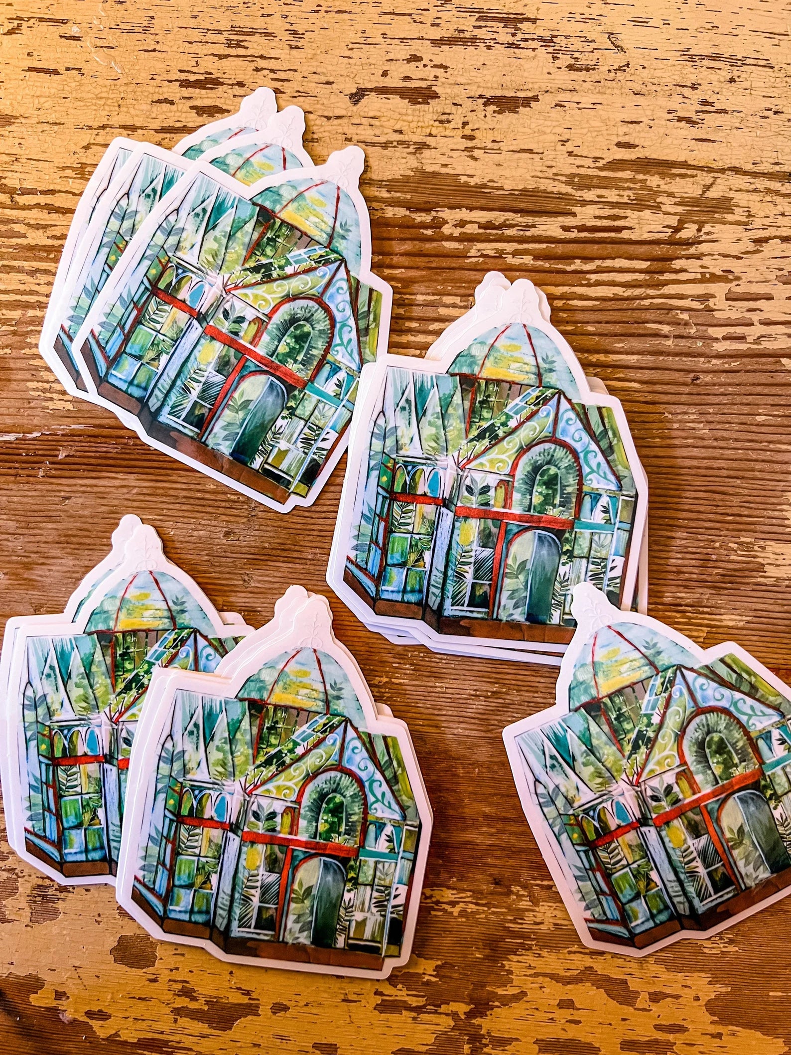 Semi-Transparent Greenhouse Sticker