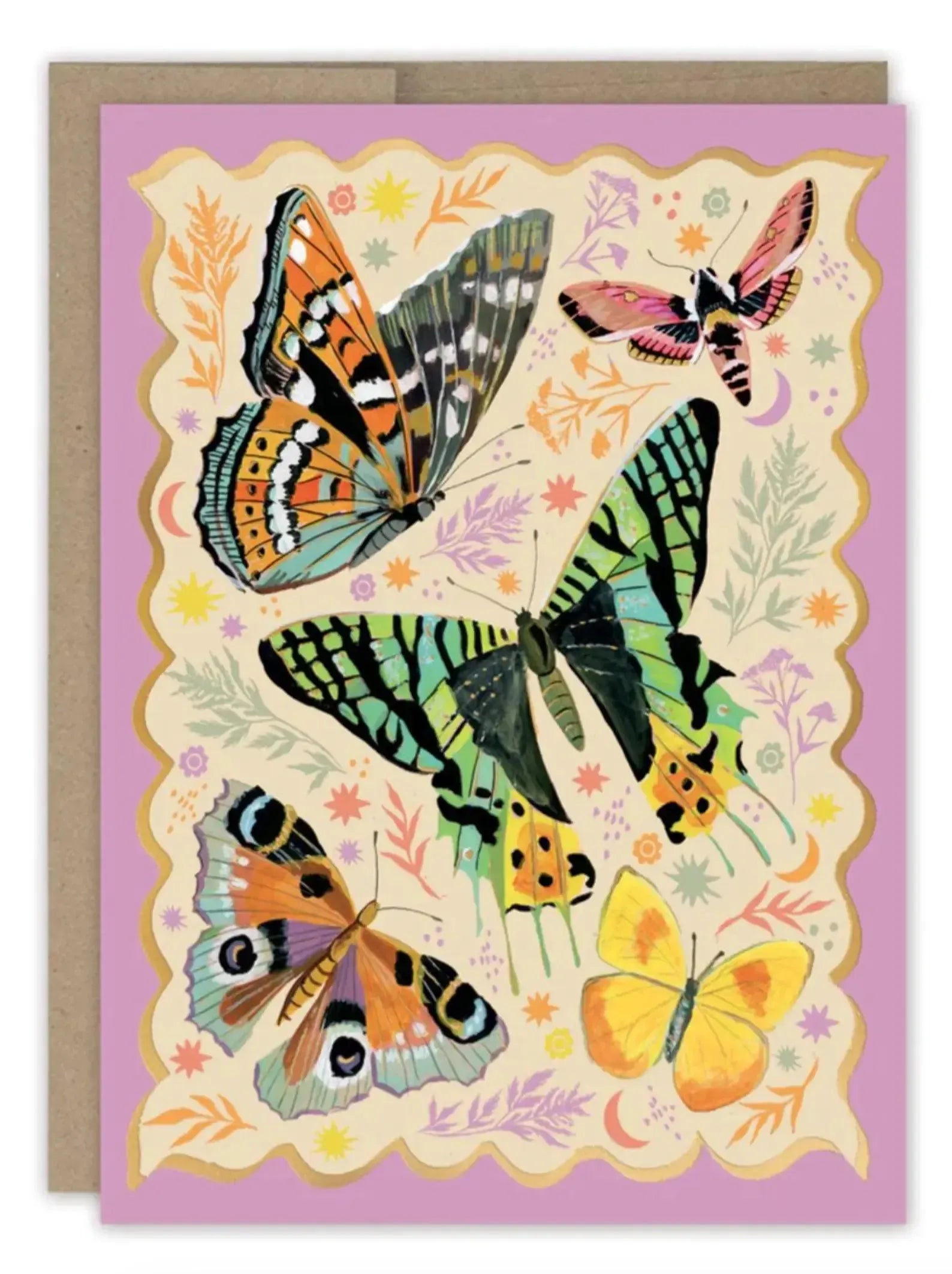 Enchanting Butterflies - Birthday Card