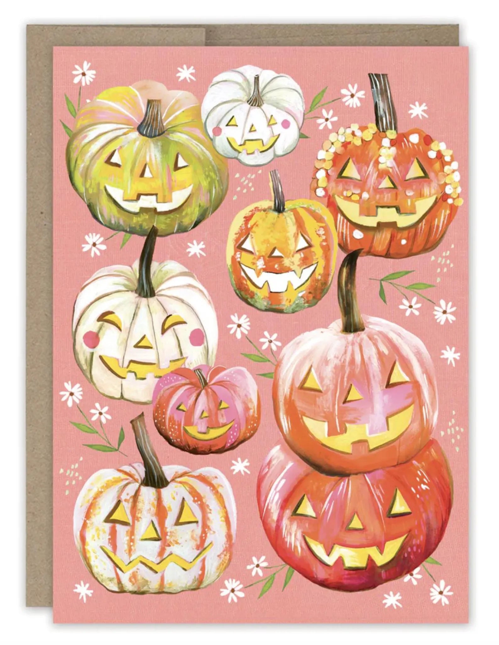 Jack O Lanterns - Greeting Card