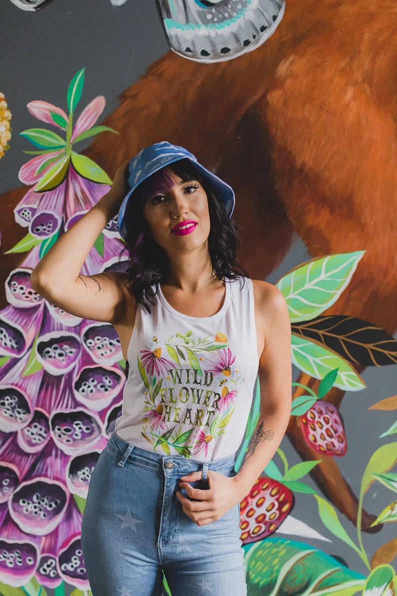 Wildflower Heart Tank Top