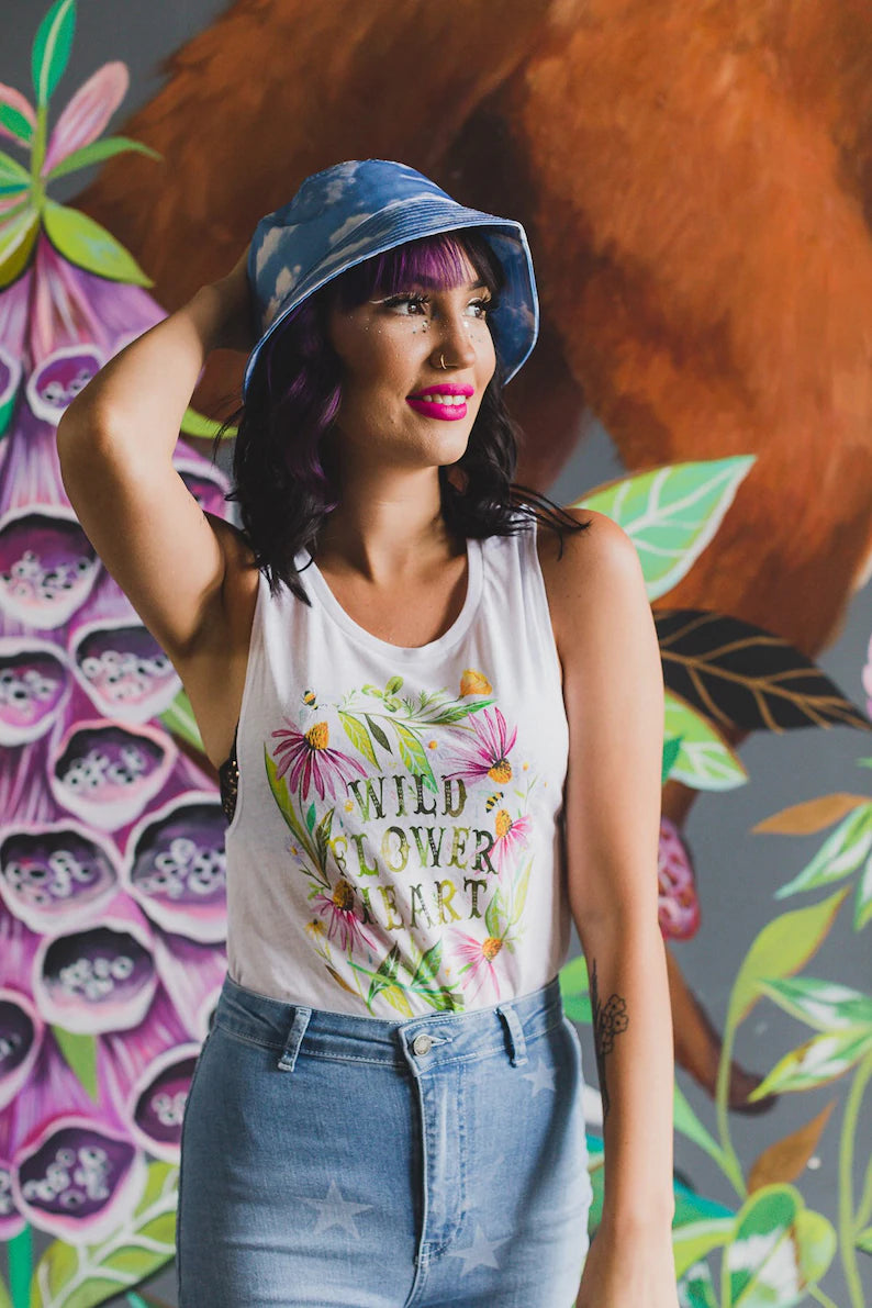 Wildflower Heart Tank Top