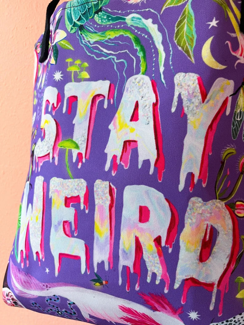 Stay Weird Tote bag