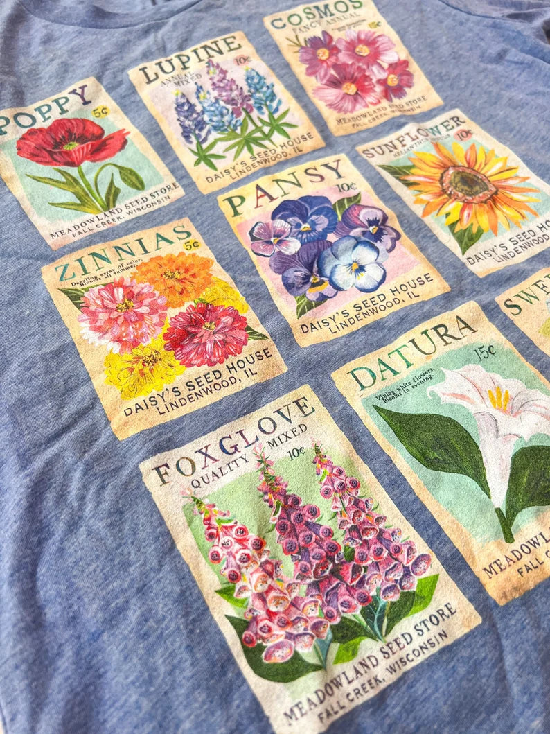 Seed Packet Tri-Blend T-Shirt