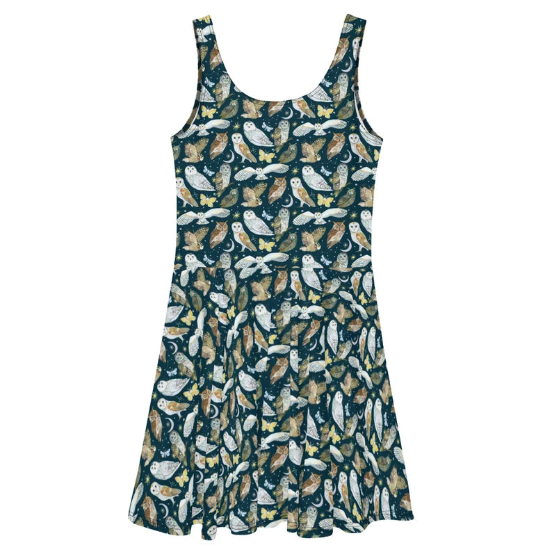 Night Owl Skater Dress