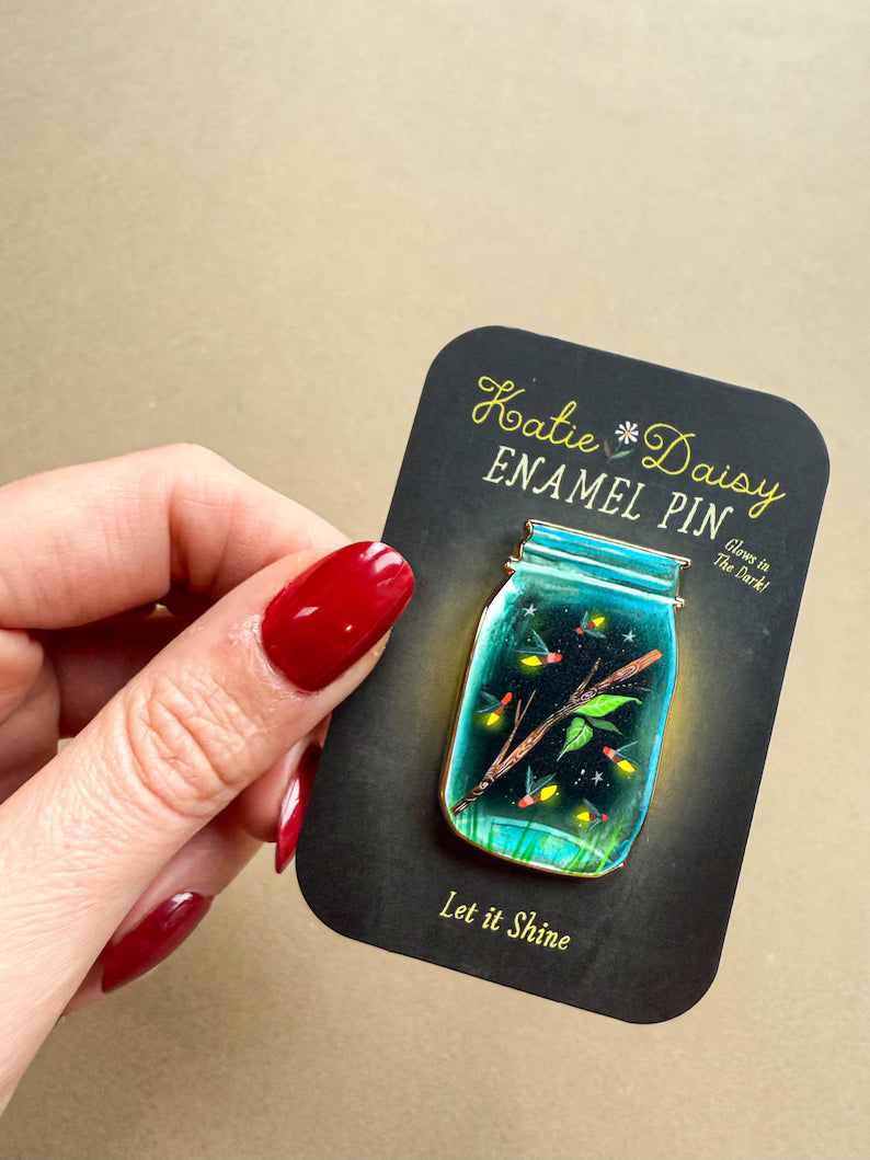 Firefly Jar Enamel Pin