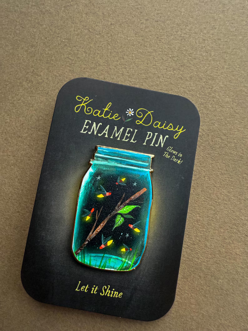Firefly Jar Enamel Pin