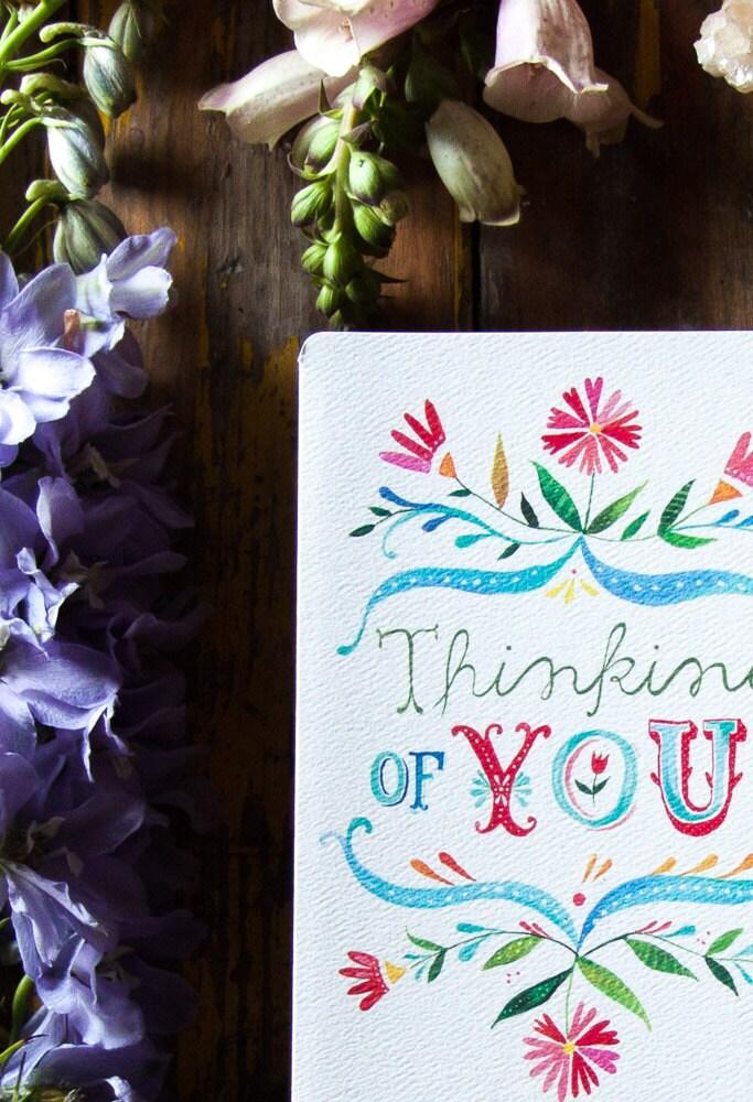 Thinking of You - Greeting Card