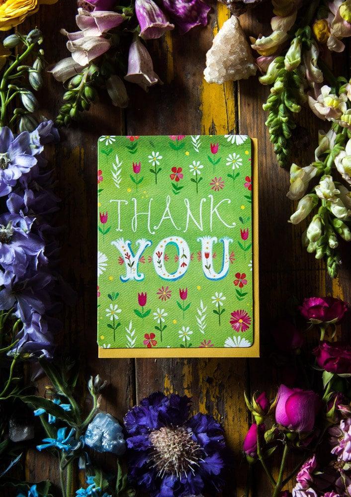 Thank You - Greeting Card
