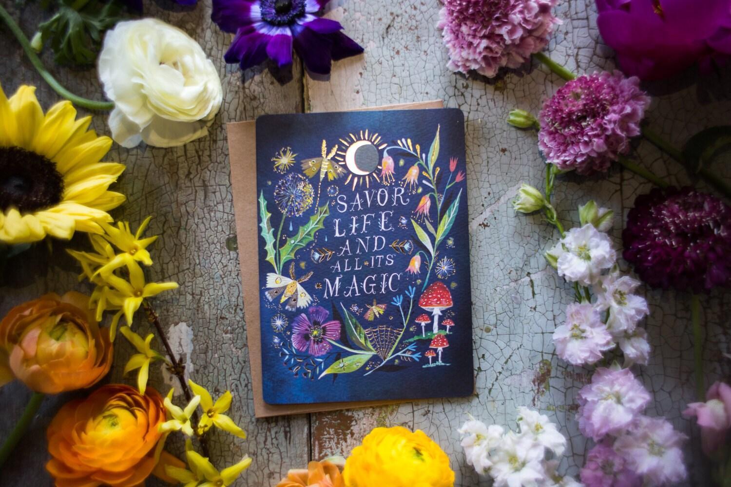 Night Magic - Birthday Card