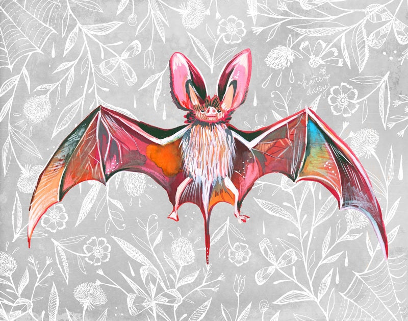 Bat Art Print