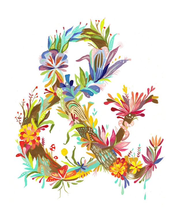 Ampersand Art Print