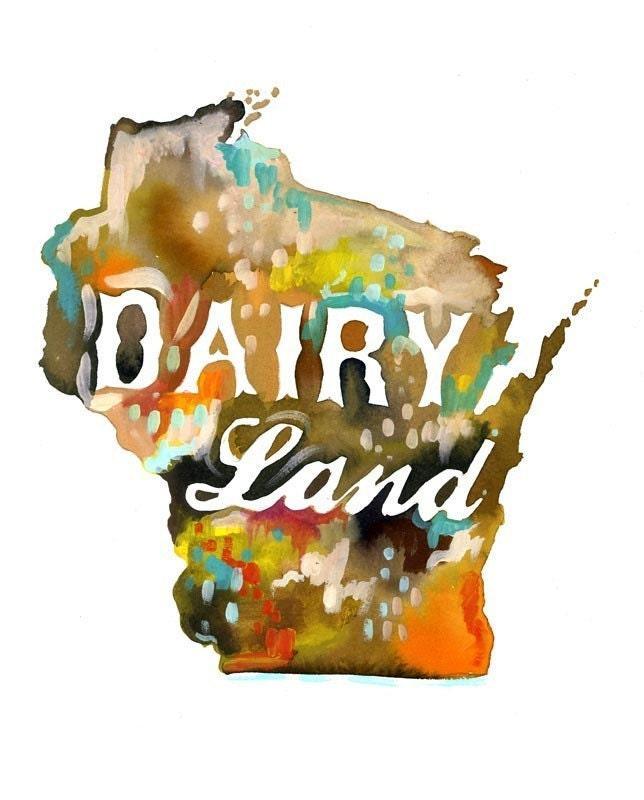 Dairy Land Art Print