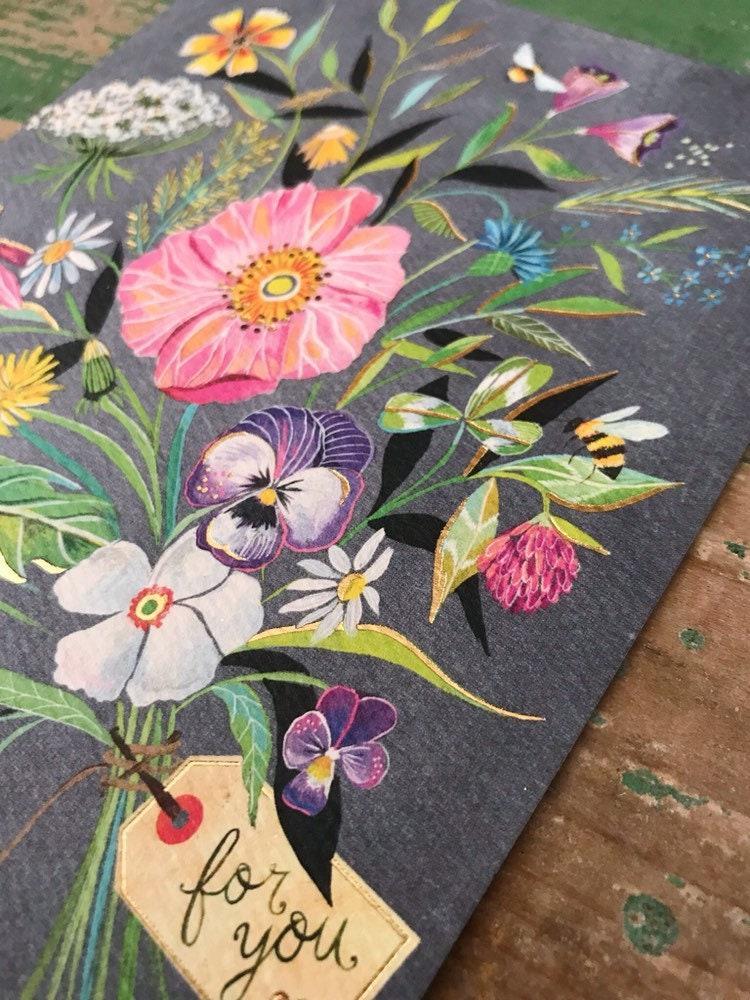 For You - Gold Foil Birthday Card