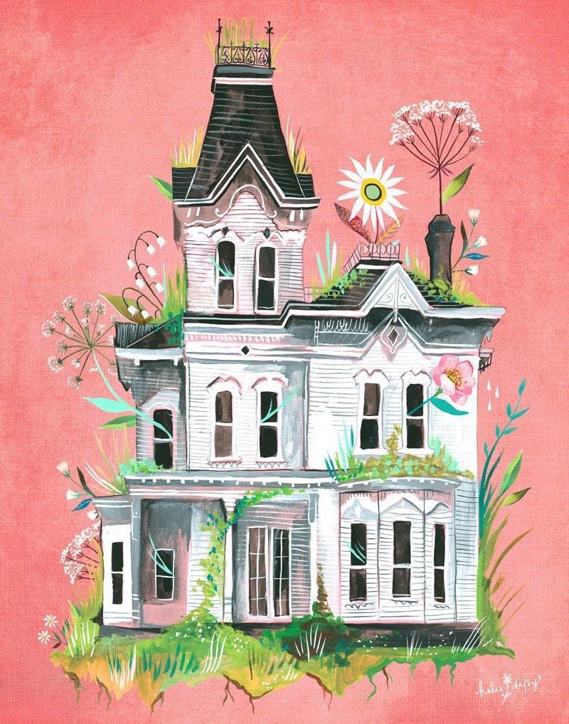 Victorian Home Art Print