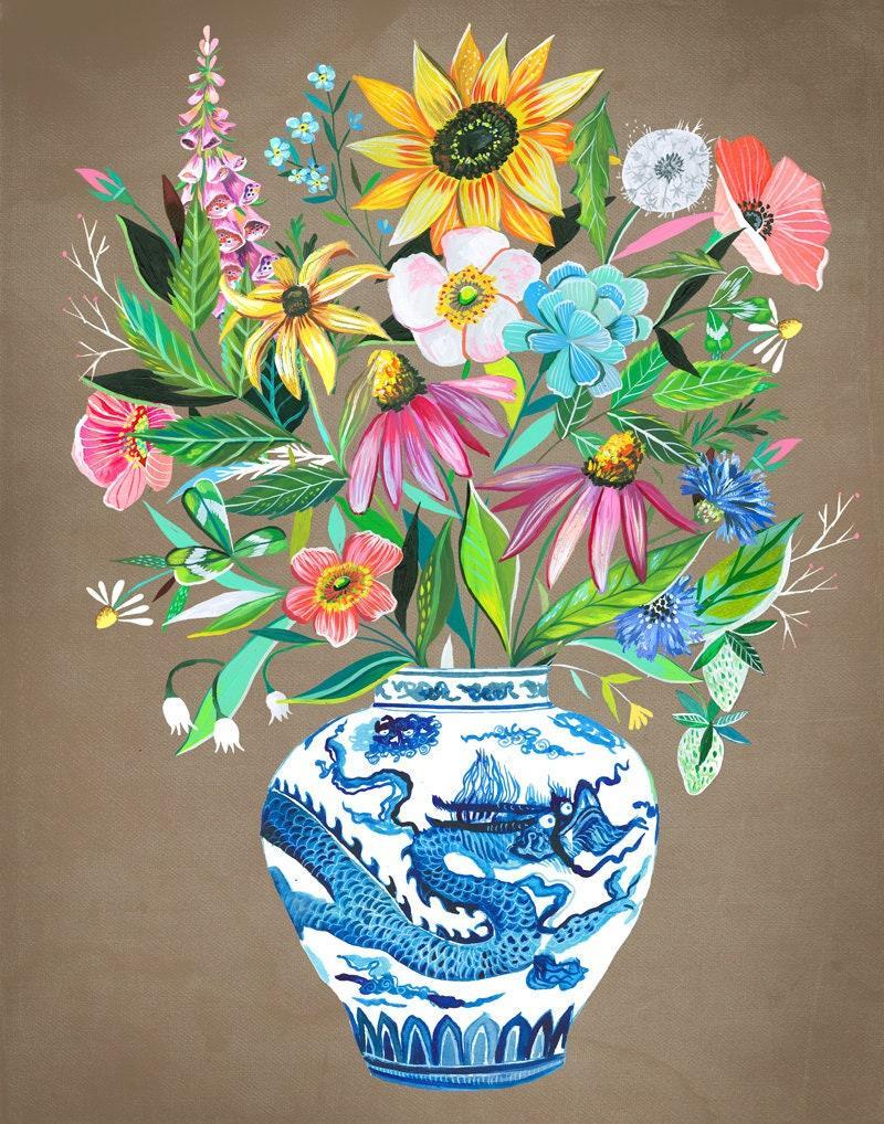 Best Bouquet Art Print