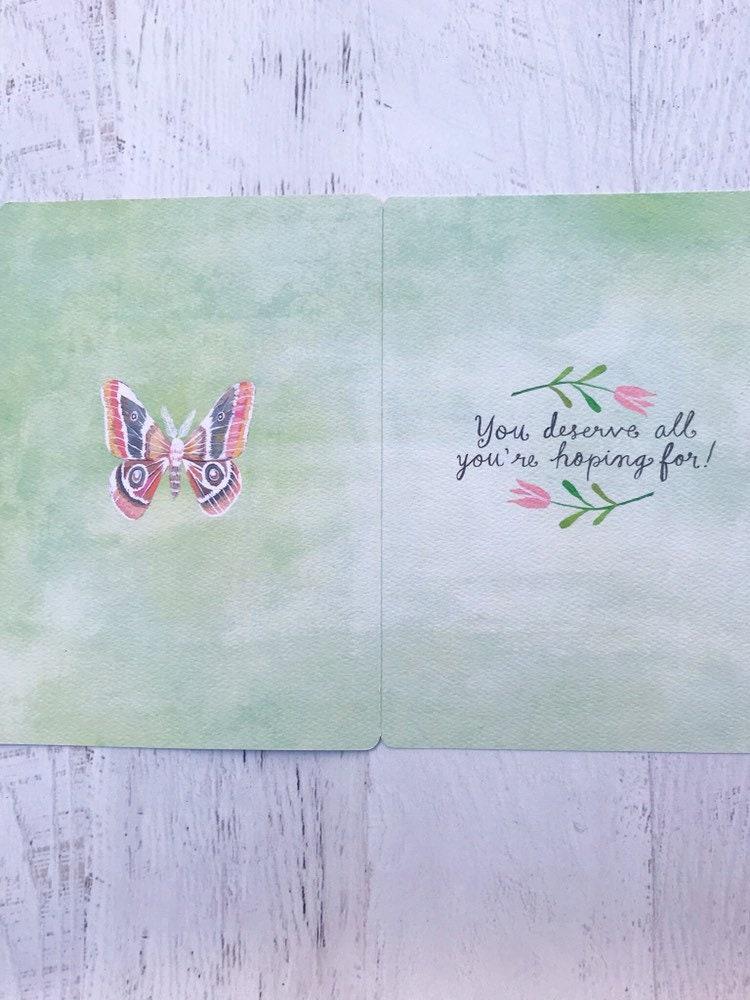 Make A Wish - Gold Foil Greeting Card