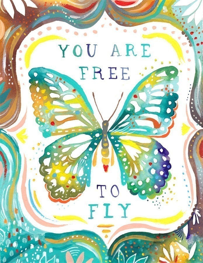 Free To Fly Art Print
