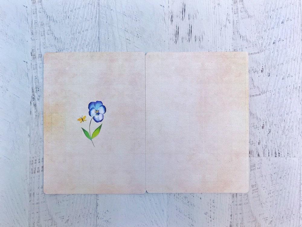 Violet Bouquet - Greeting Card