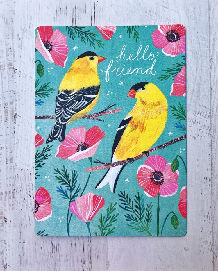 Hello Friend - Greeting Card