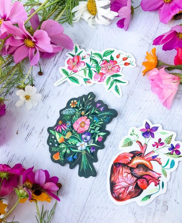 Bouquet - Matte Laminate Sticker