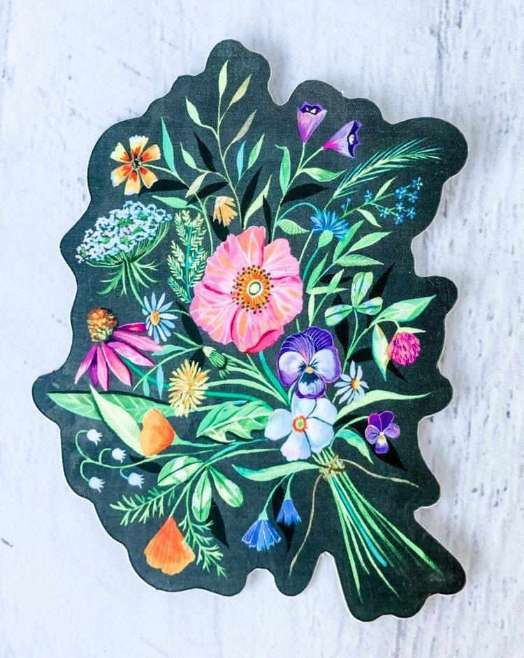 Bouquet - Matte Laminate Sticker