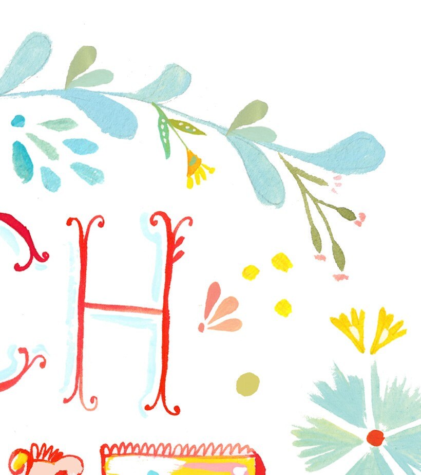 Teach Love Art Print