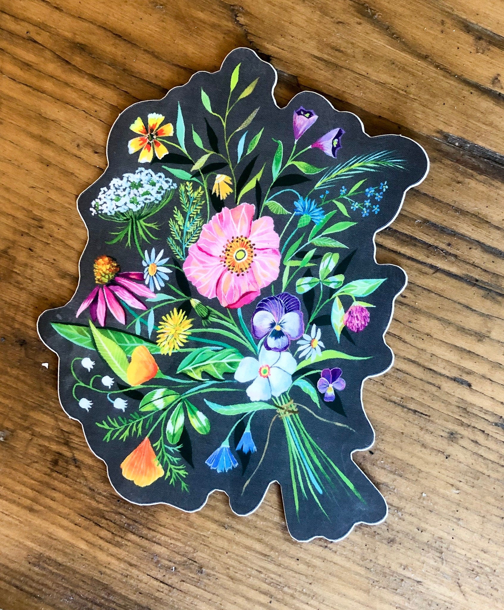 Bouquet - Matte Laminate Sticker