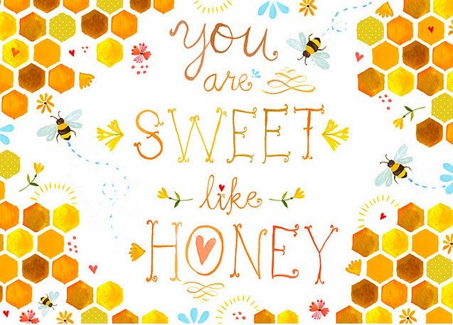 Sweet Like Honey Art Print