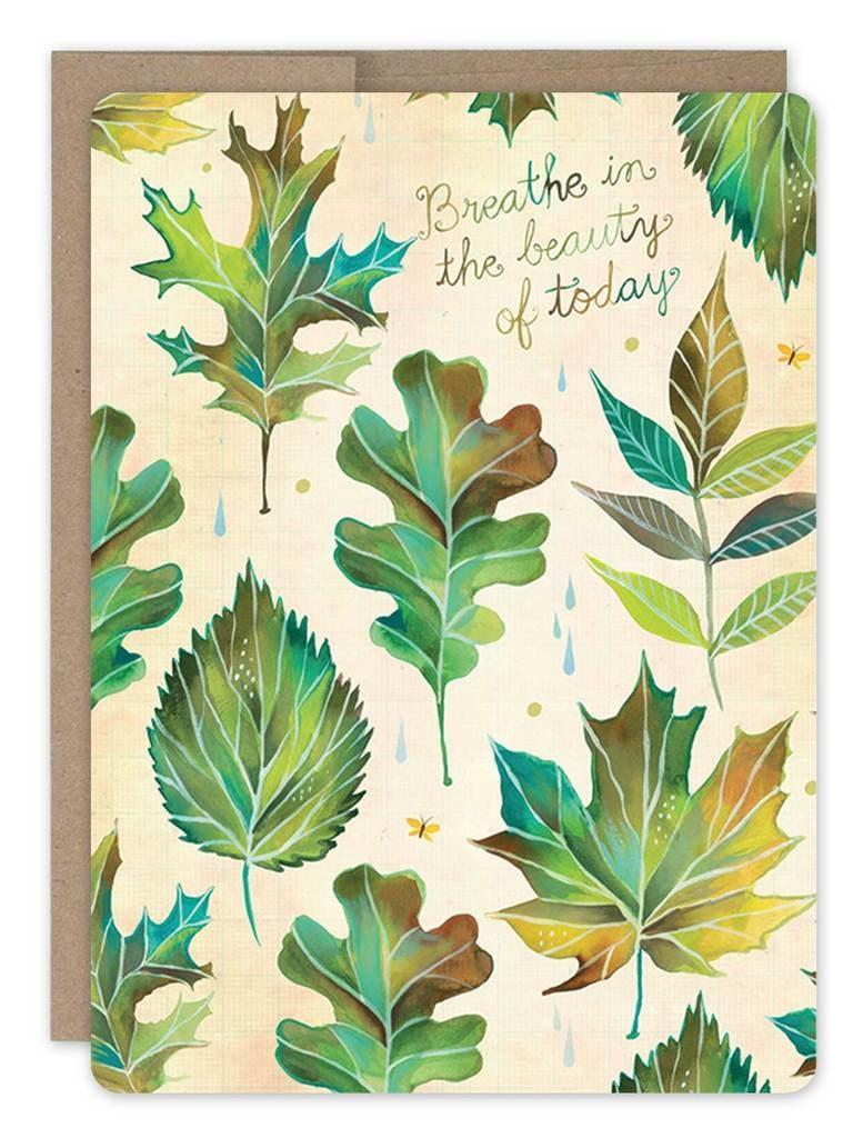 Breathe in the Beauty of Today - Birthday Card