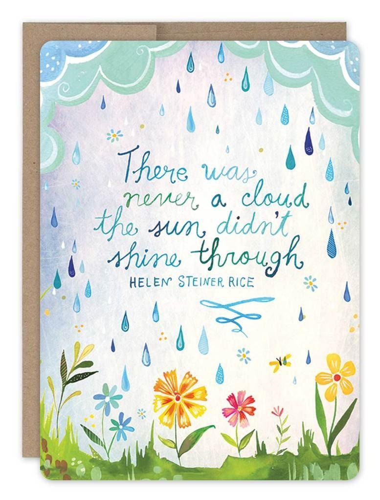 Never a Cloud - Greeting Card