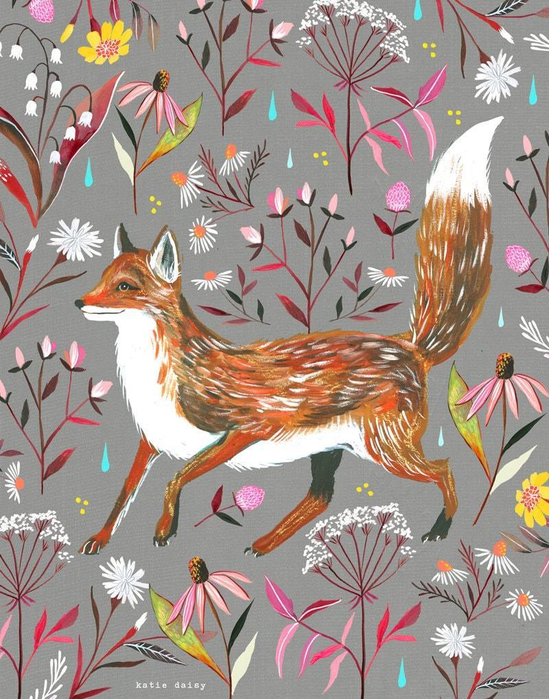 Fox Art Print