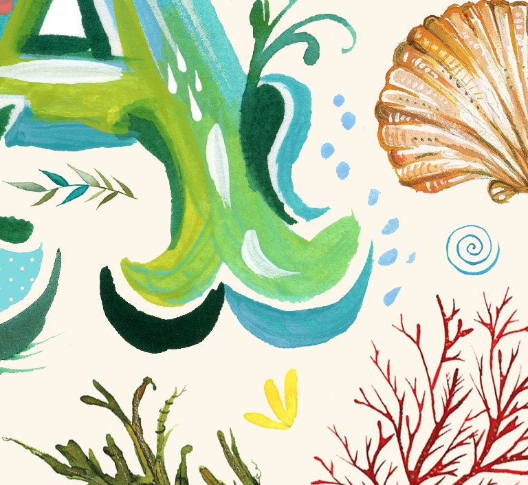 Take Me To The Sea Art Print