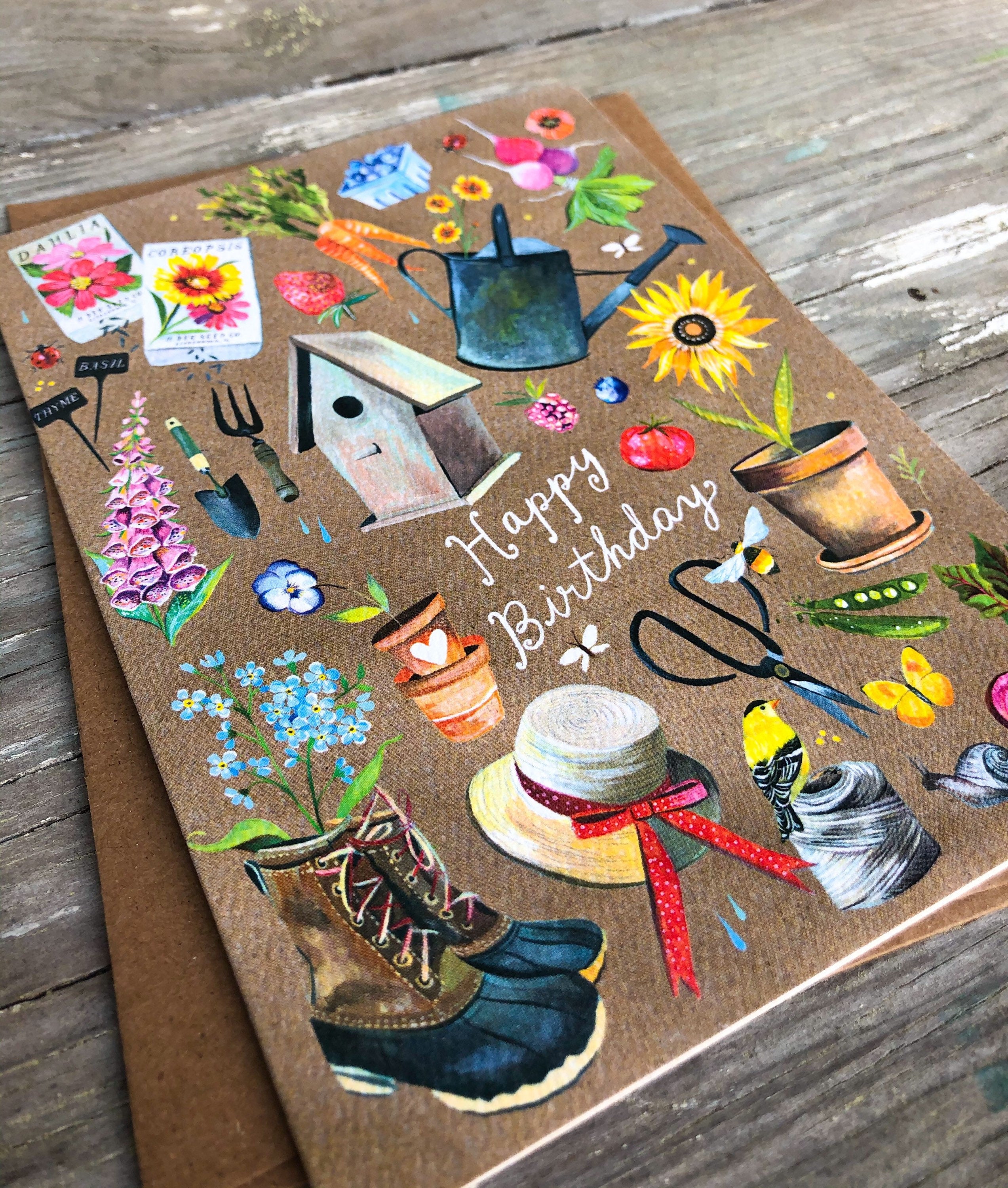 Gardener's Birthday - Greeting Card