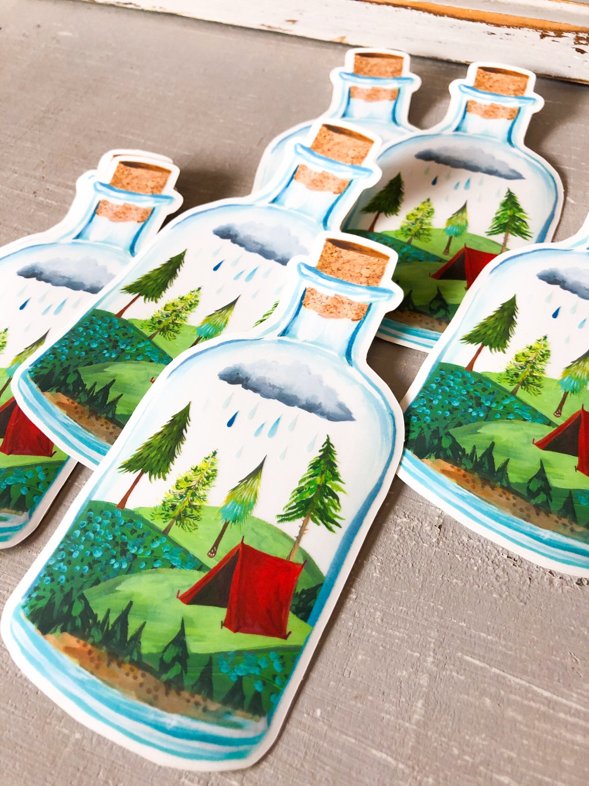 Wilderness in a Bottle Sticker