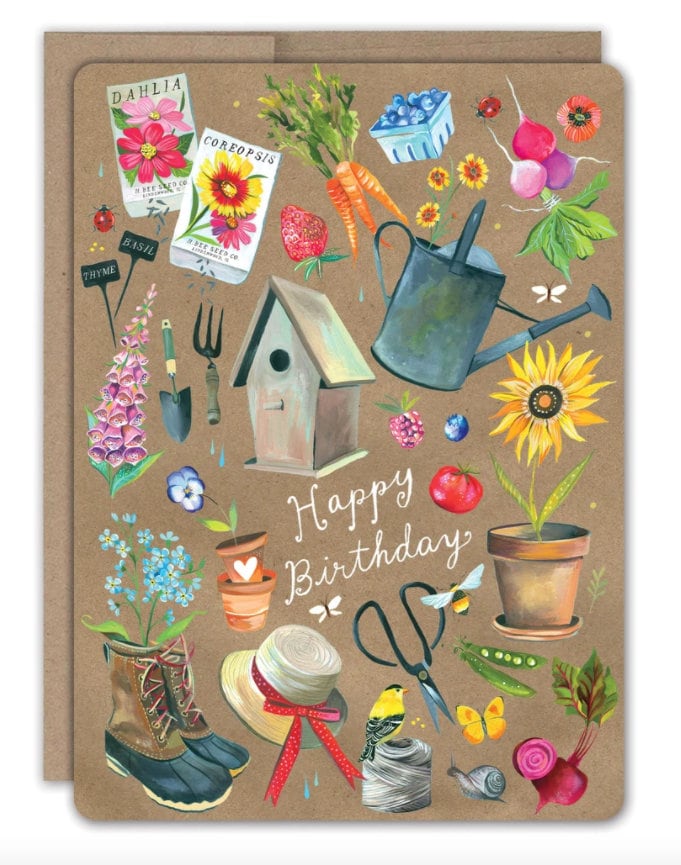 Gardener's Birthday - Greeting Card