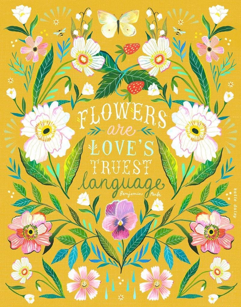 Truest Language Art Print