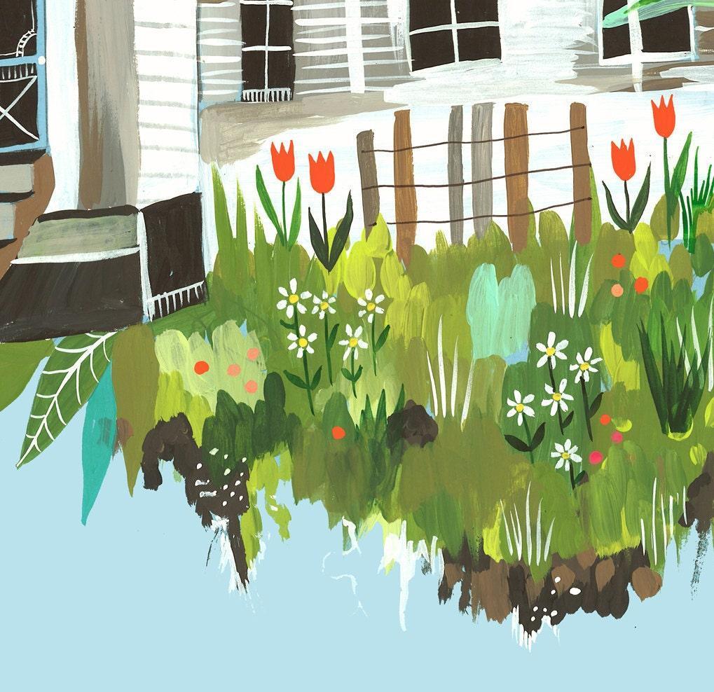 Magic Farmhouse Art Print