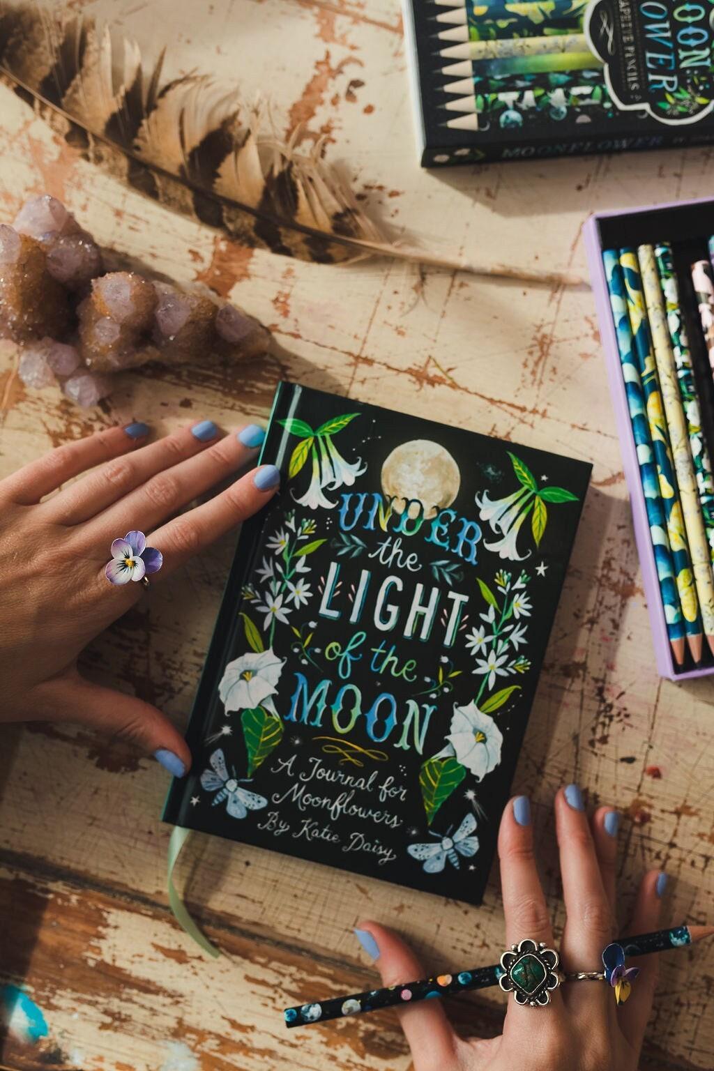 Hardcover Journal - Under The Light of The Moon