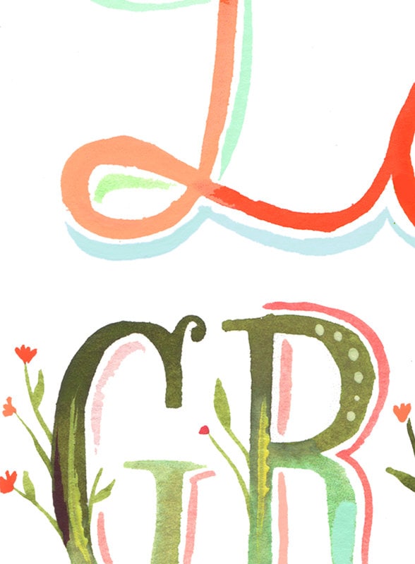 Love and Gratitude Art Print