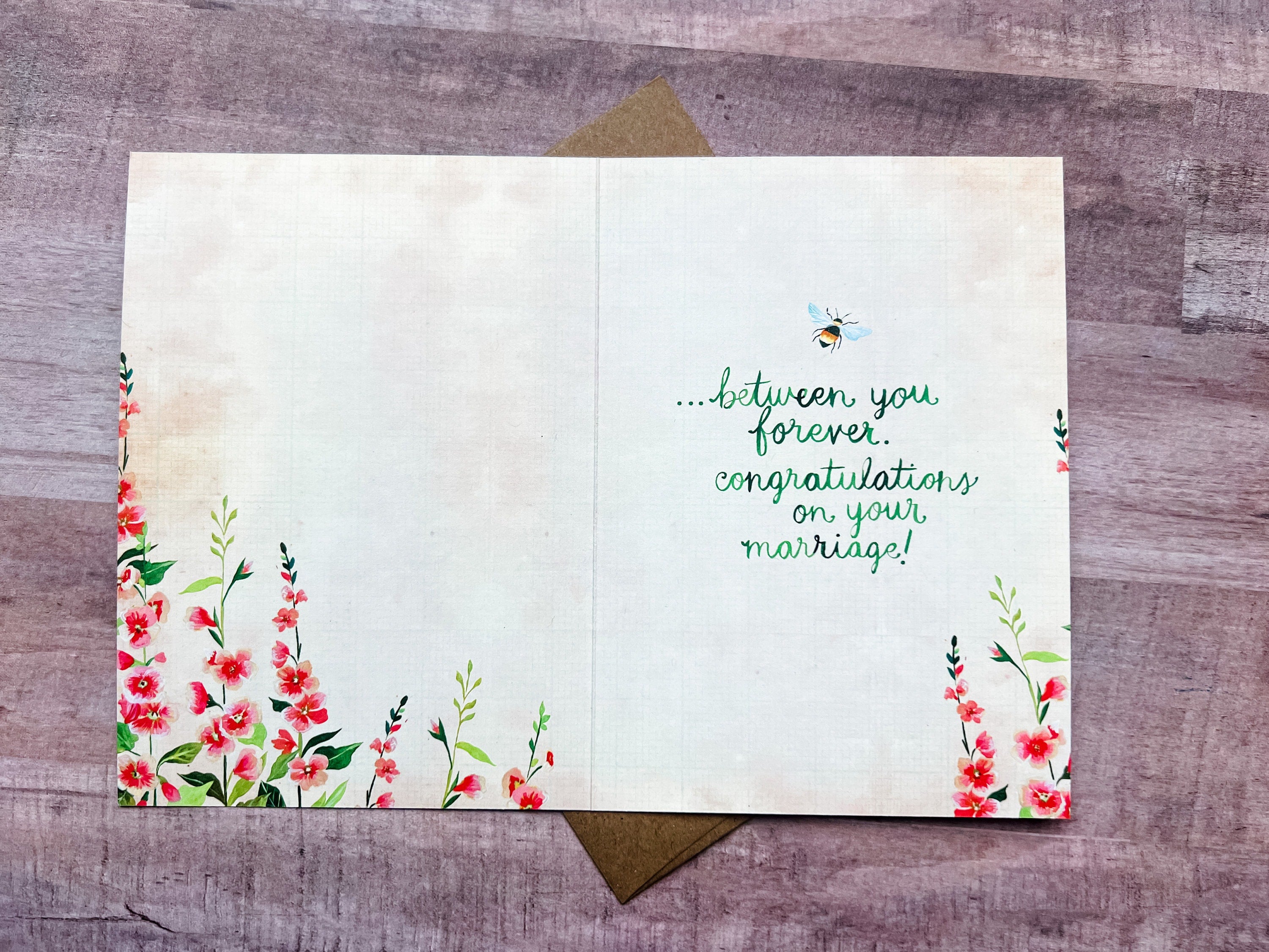Let Love Grow - Wedding Card