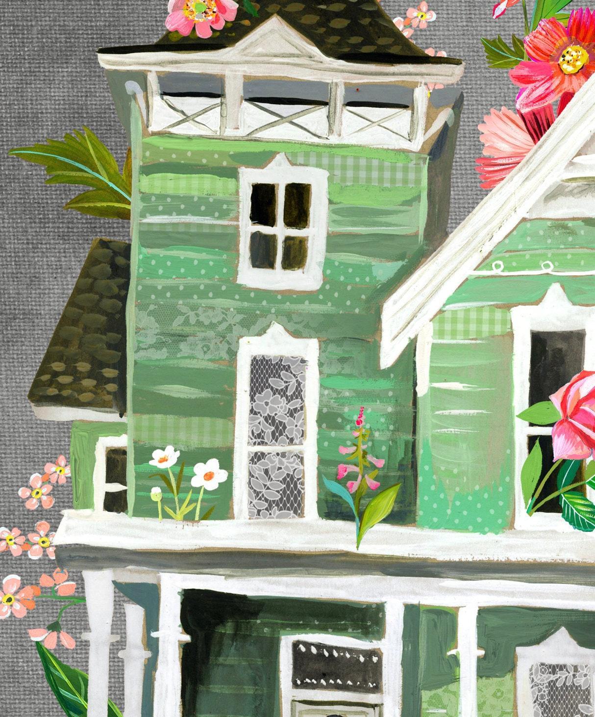 Garden Home Art Print
