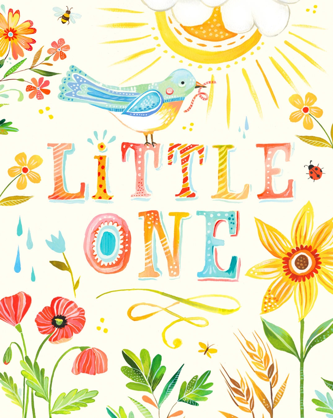 Little One Art Print