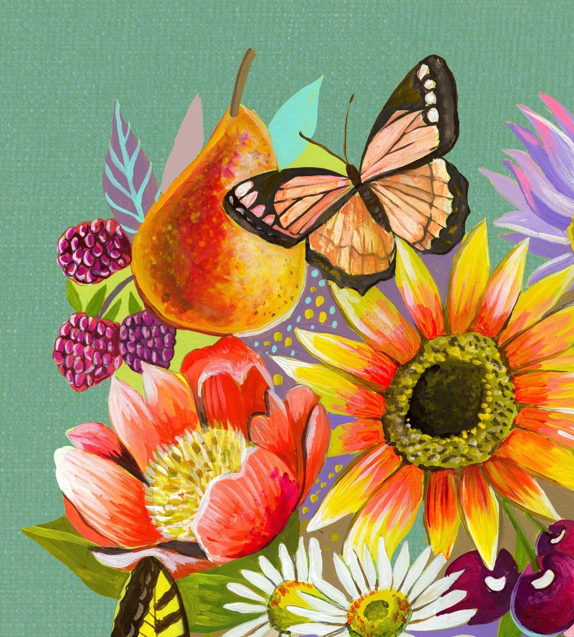 Bright Bouquet Art Print